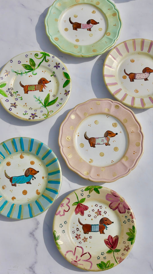 Piatto decorativo – Collezione Bassotto