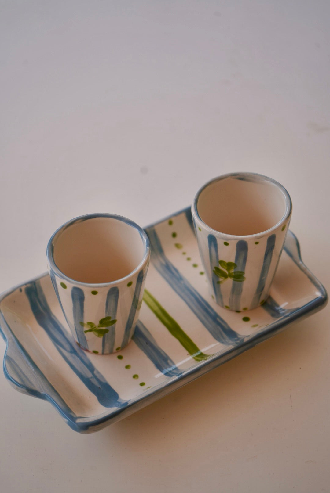 Set da caffè o liquore – Collezione Righe Pop