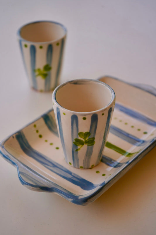 Set da caffè o liquore – Collezione Righe Pop