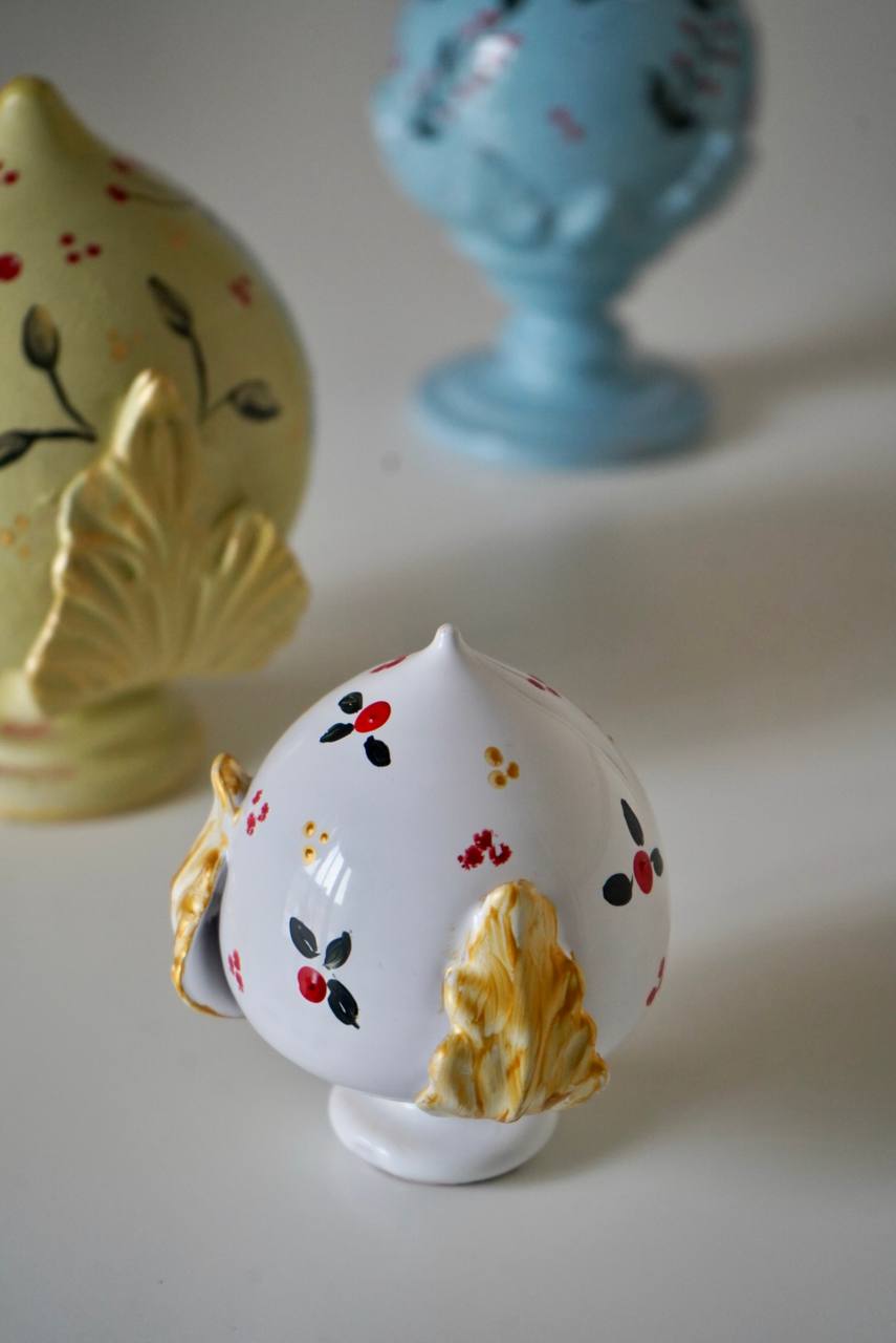 Pumo medio smaltato – Ceramica artigianale