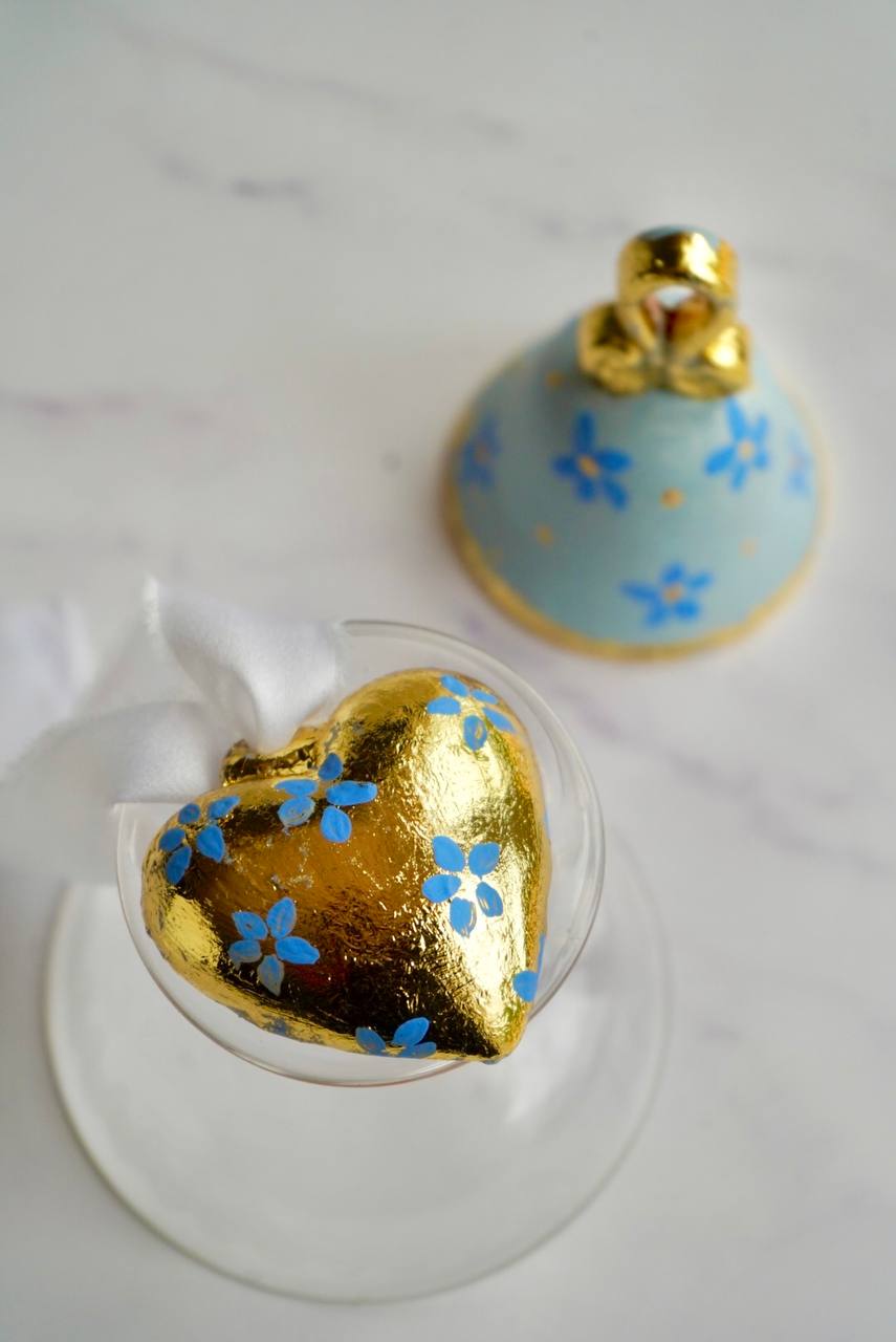 Campanella in ceramica dipinta a mano | Collezione Cerimonia