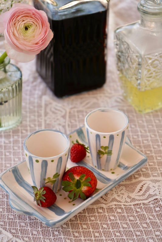 Set da caffè o liquore – Collezione Righe Pop