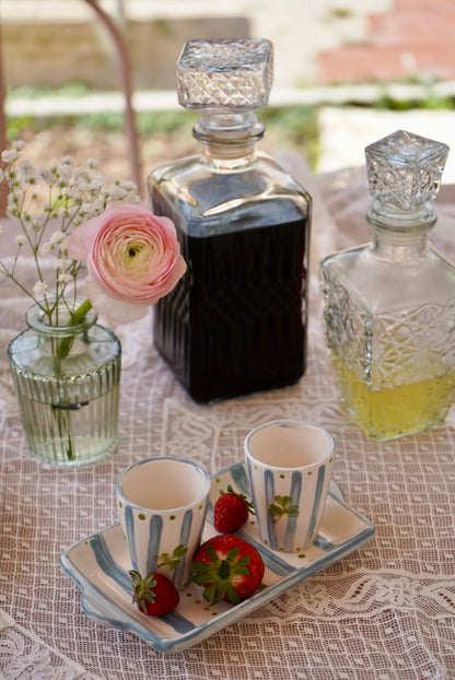 Set da caffè o liquore – Collezione Righe Pop