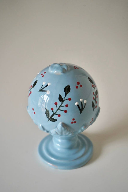 Pumo grande smaltato – Ceramica artigianale