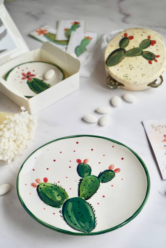 Piatto semplice – Collezione Fico d’India | 19 cm