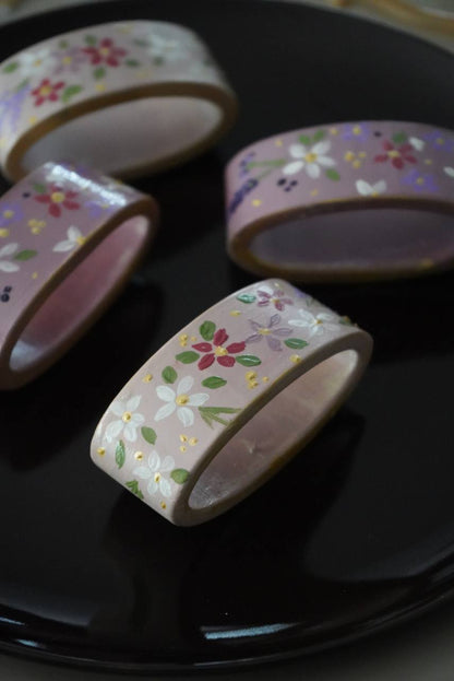 Porta tovagliolo in ceramica artigianale | 8 cm